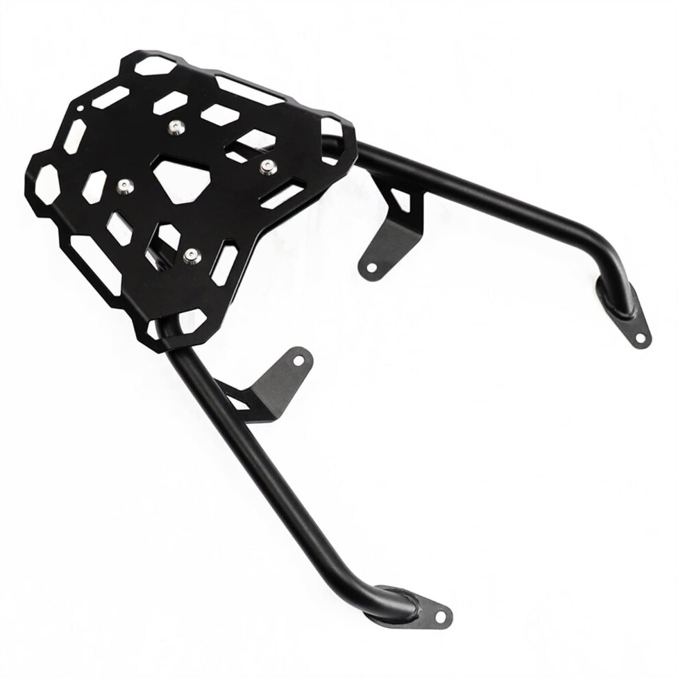 Motorcycle Rear Luggage Rack For Honda Xadv 750 2021 Aluminum Fender Cargo Shelf Saddlebag Holder Black 9323874507477