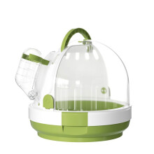 Portable bird carrier bag for parrots, breathable, for pets, travel backpack, small pet accessories, outdoor bag, light moss green