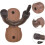 WallMounted Violin Hook Hanger With Protective Surface For Violin And Erhu Easy Installation Wall Bracket 2