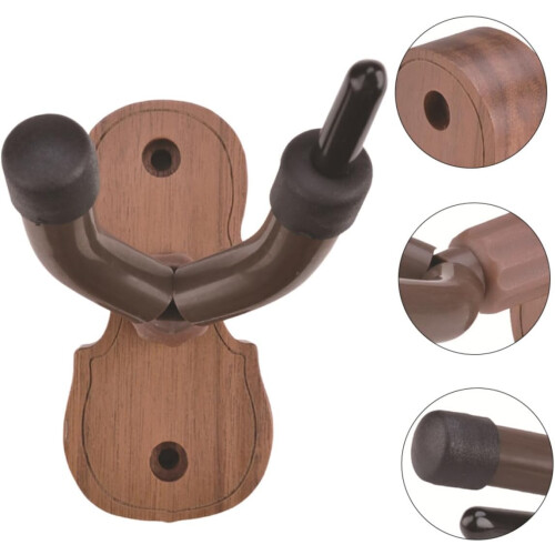 WallMounted Violin Hook Hanger With Protective Surface For Violin And Erhu Easy Installation Wall Bracket 1