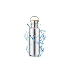 Umweltfreundliche Edelstahl-Trinkflasche, leicht und nicht isoliert, perfekt zum Wandern, Yoga, Reisen und für den täglichen Gebrauch (BPA-frei,