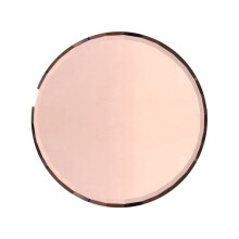 MultiFunctional Nail Art Mixing Plate Embossed-Rose Gold