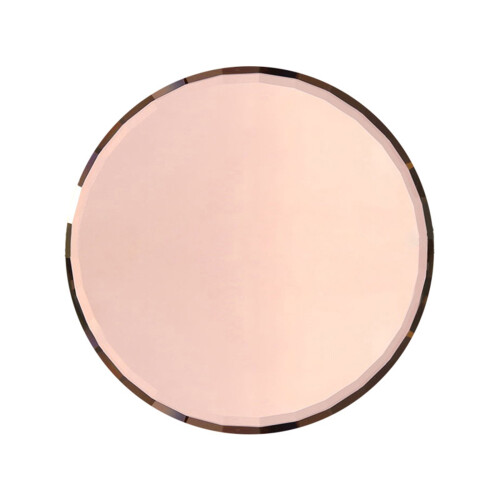 MultiFunctional Nail Art Mixing Plate Embossed-Rose Gold