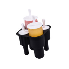 Flexible Silicone Popsicles Maker Set Creative Easy Releases-3