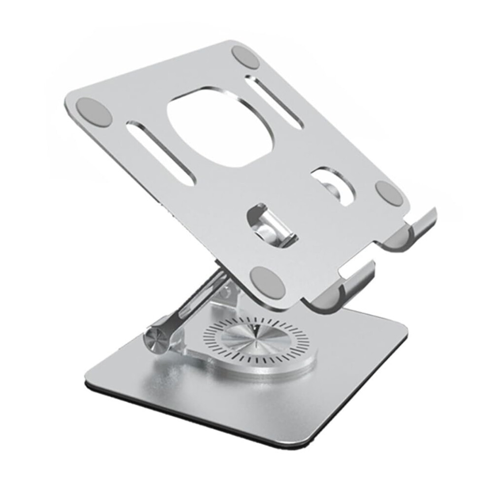Aluminum Alloy Desk Phone Tablets Holder Stand Adjustable Desktop Tablet Bracket Laptop Pad Compatible 9339159740446
