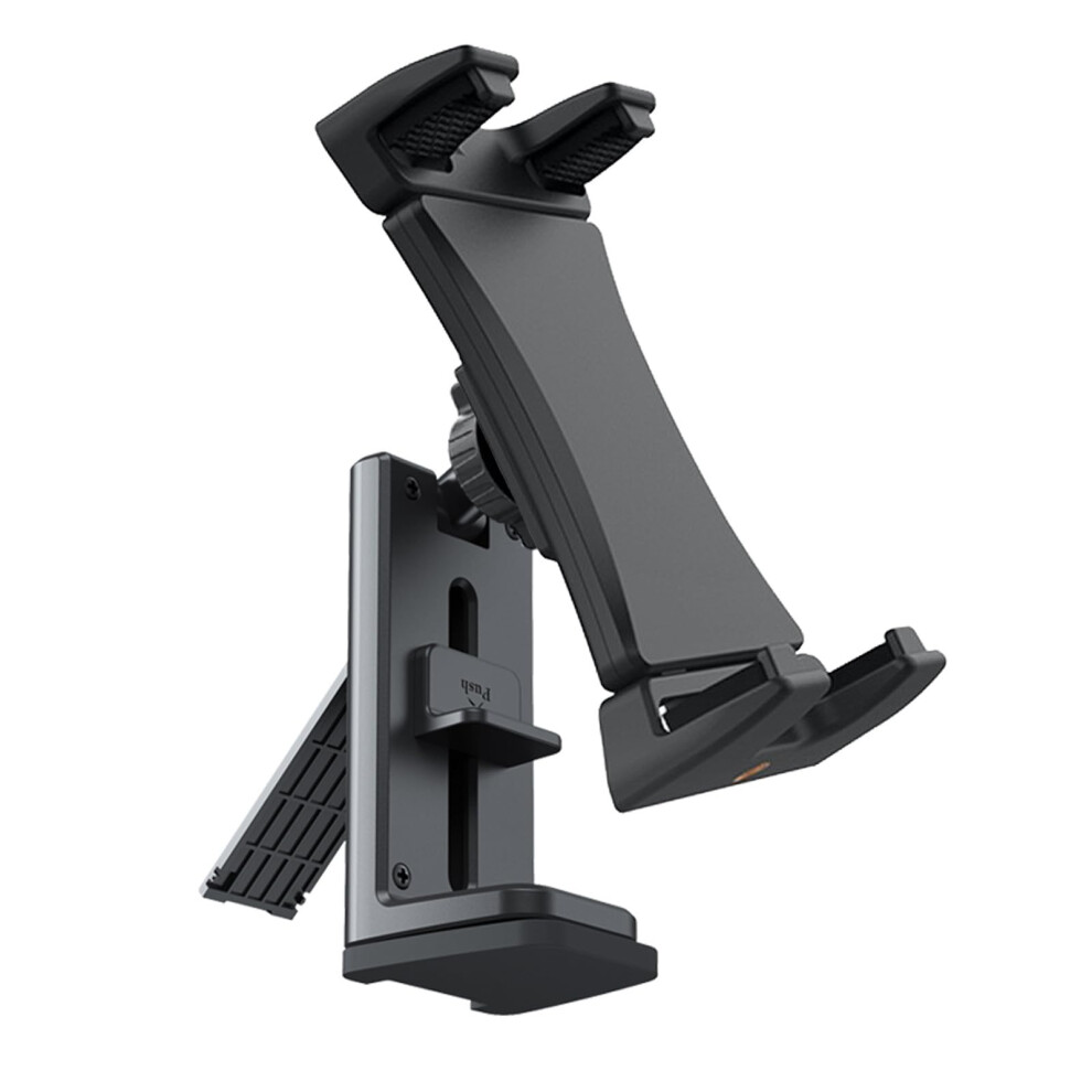 Multifunctional Travel Tablet Stand Holder Rack Adjustable Viewing For Smartphones And Tablets 711 Inch Abs Black 9119770199225