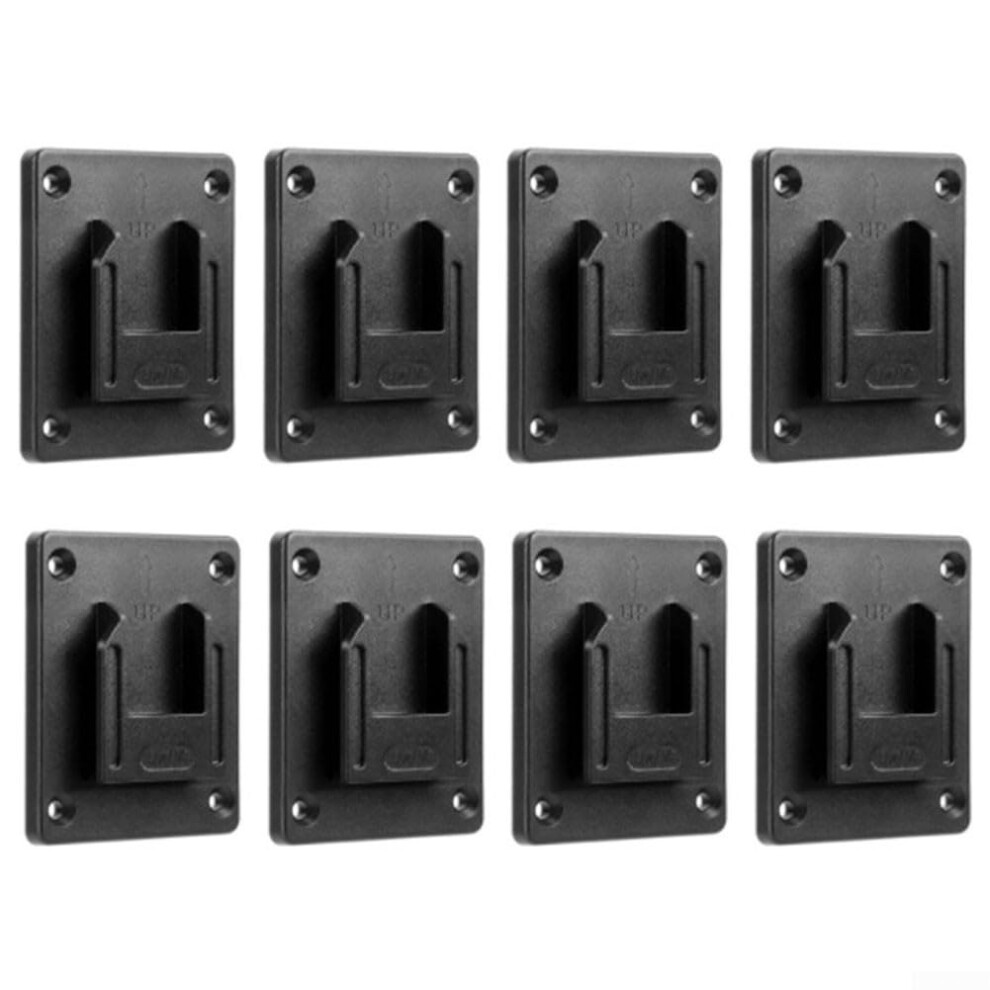 Wall Bracket Tool Rack For 20V And 18V Tools, Black, Wall Mounted Drill Tool Organizer 9339159740675