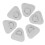 6-teiliges PVC-D-Ring-Patch-Set, elastisches 6
