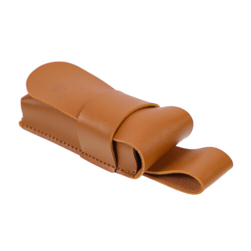 Leather Harmonica Storage Pouch Protective Case For Diatonic Blues Harmonica Beginner Friendly Portable Travel Carry Bag