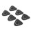 6-teiliges PVC-D-Ring-Patch-Set, elastisches 3