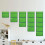 Hanging Wall Folder Practical Hanging Bag for Classroom Cards Drawing Pictures Class Demonstrations 2