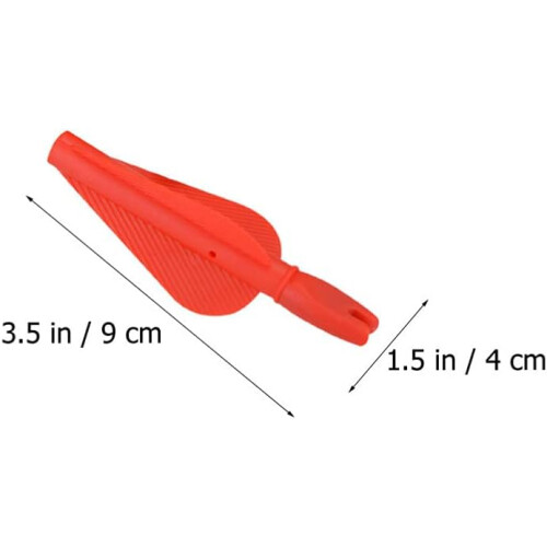 20 x 8 mm interchangeable inserts for waves, hunting, shooting, plastic archery tail 2