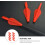 20 x 8 mm interchangeable inserts for waves, hunting, shooting, plastic archery tail 4