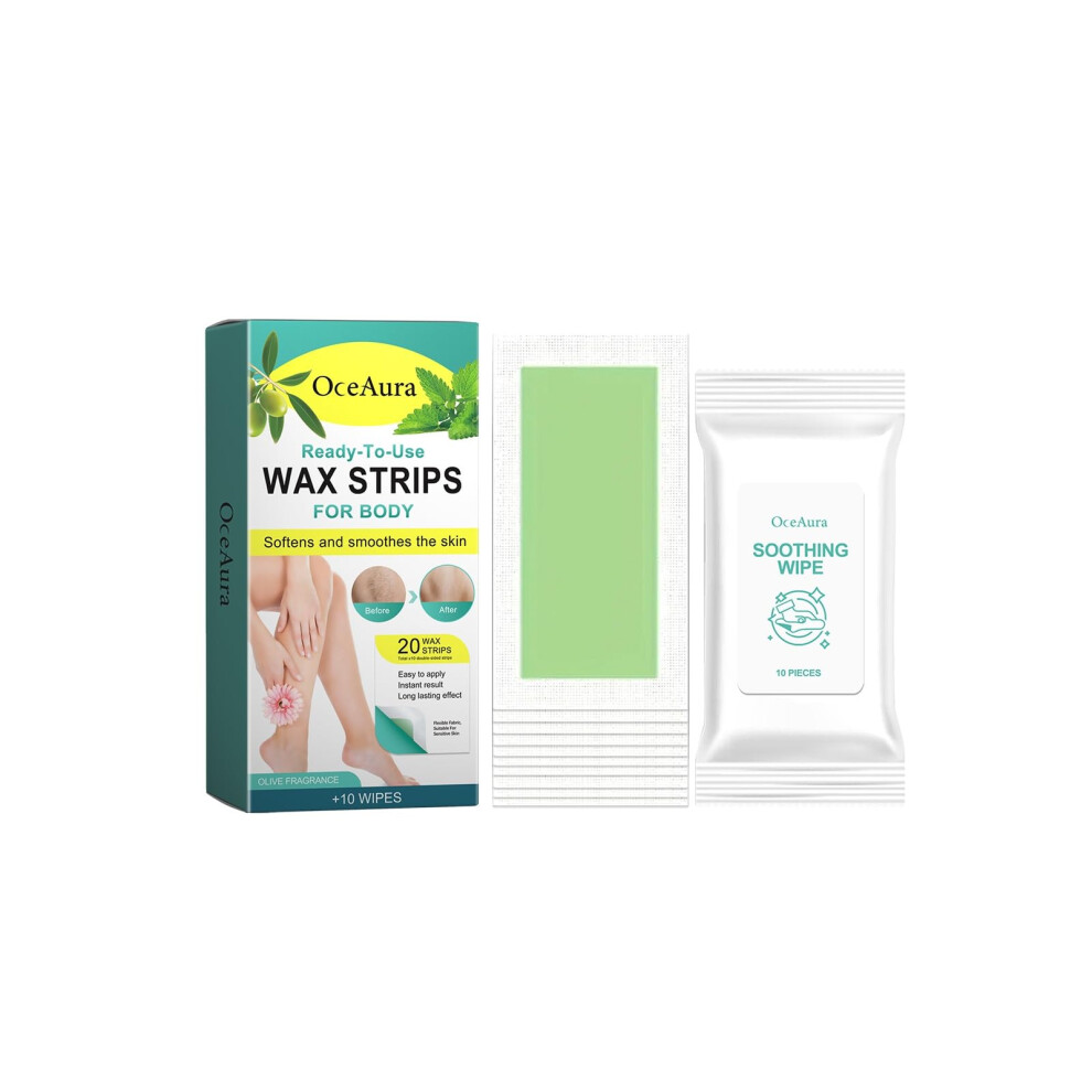 Dark Gentle Allpurpose Wax Strips For Hair Removal Underarms, Legs, Arms, And Full Body Â Moisturizing, Nonirritating, From Spots (2Pcs)