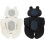 Newborn Cushion for Strollers Carriers  Elasticity Shockproof Padding Secure Grip Bottom Beige 5