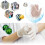 Γάντια επαγγελματικής ποιότητας χωρίς λάτεξ, γάντια βινυλίου βιομηχανικής 8