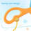 Kids Scissors, Creative Children's Scissors, 4Piece Paper Scissors, School Scissors 5