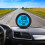 Car Digital Clock Solar Power, Date And Day Display, Interior Backlit Dashboard Clock With Temperature Display 2