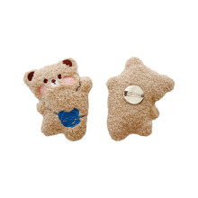 10pcs Clothing Bag Scarf Pendant Apparel Bag-Milky coffee color