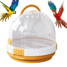Hamster Carrier Cage with Water Bottle Lightweight Travel Cage for Birds