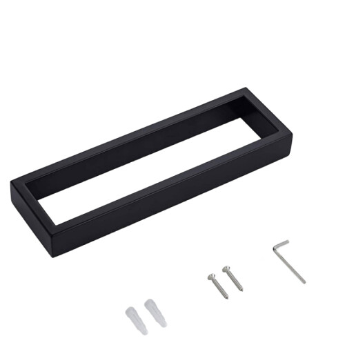 Multi-Function Stainless Steel Wall Mount, Compact Design For Space-Saving Storage Solutions In Bathrooms Or Kitchens, Concealed Screws Ensure Seamles 2