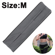 Cinturón para correr para entusiastas del fitness, riñonera de secado rápido con costuras elásticas en los cuatro lados, material que absorbe la