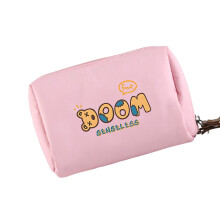 Portable Nylon Travel Bags For Cosmetics Toiletries-Pink