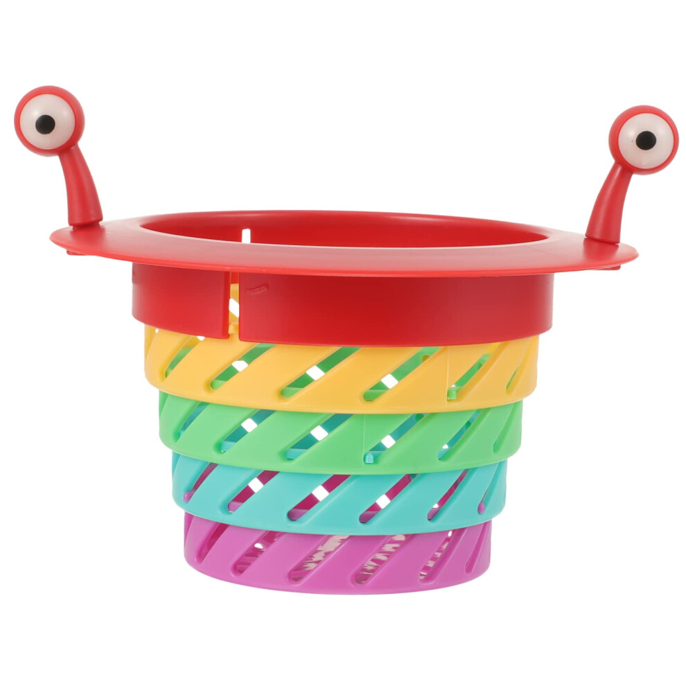 Cartoon Rainbow Filter Sink Strainer Wide Rim Drain Basket For Kitchen Sink Home Use 9001264363505