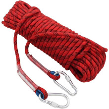 El mejor amigo del escalador, cuerda estática de 12 mm para escalada al aire libre, equipo de alta resistencia y resistente a la abrasión para