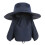 Sonnenhut mit UV-Schutz, breite Krempe, Nylon, 1