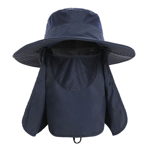 Sonnenhut mit UV-Schutz, breite Krempe, Nylon,