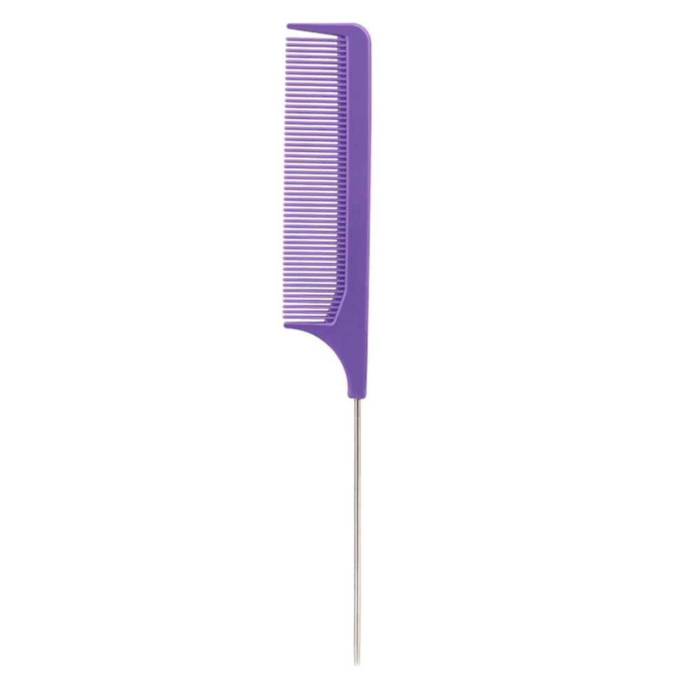 Unisex Purple Convenient Hair Comb For Creating Stunning Hairstyles