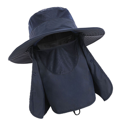 Sonnenhut mit UV-Schutz, breite Krempe, Nylon, 2