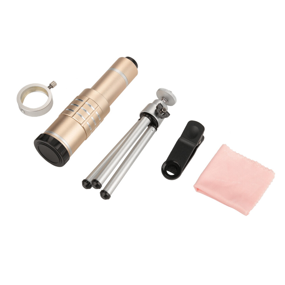 Telephoto Lens Kit For Smartphone Photography, Edition, Includes Wide Angle Lens Macro Lens Fisheye Lens And Cpl Lens, Enhanced With Industrial G Gold 9088816174857