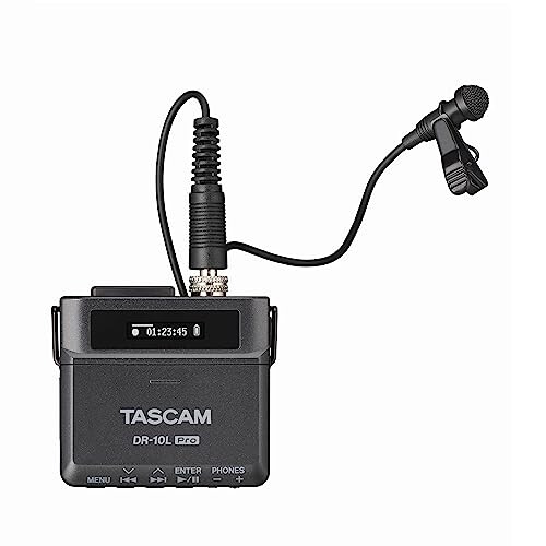 Tascam Draagbare recorder - TASCAM - DR-10L PRO - Hoge definitie - Lavaliermicrofoon - Bluetooth