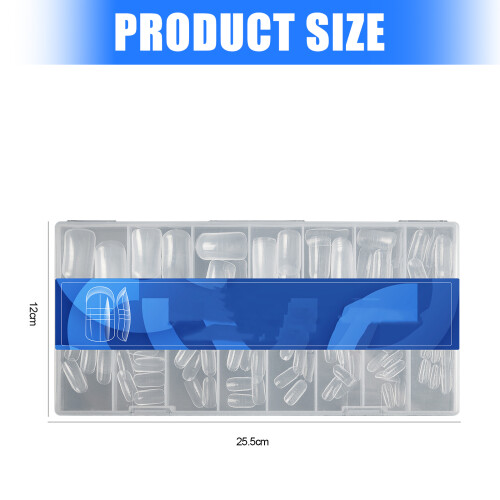 Pack of 150 Precisely Measured Nail Extension Forms for Gels Uvs 2