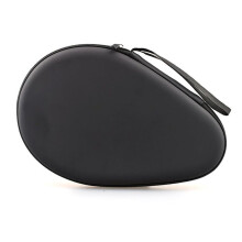 Waterproof EVA Table Tennis Racket Case Hard Shell Shockproof Design Fits 2 Paddles And Balls Indoor Ping Pong