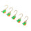 Πλάνοι πάγου Tungsten Ice Jigs, εξαιρετικά ευαίσθητα, με λάμψη, σε σχήμα δάκρυ, ευαίσθητο 8