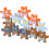 KABI Bear Balanced Block Holzstapelspiele, 9