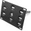 Car Front License Plate Mount Frame Bracket Aluminum License Plate Relocator Tow Hook 3