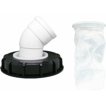 Waschbarer Nylonfilter für IBC-Tankdeckel, strapazierfähiges Material, wiederverwendbarer IBC-Deckelfilter, hochwertiger Kunststoff, effektive