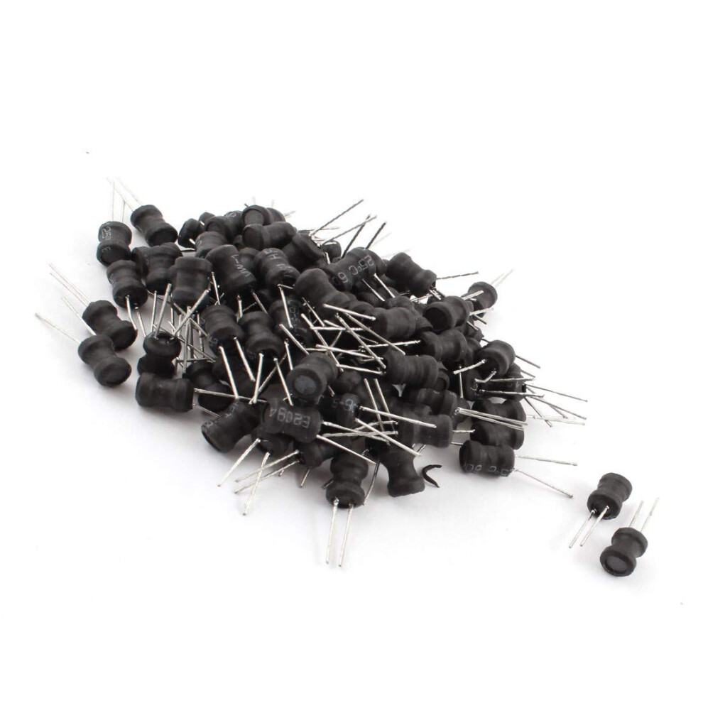 100 Pieces 4.7 Mh 100 Ma 6 X 8 Mm, 10% Tolerance, Shielded Radial Lead Inductor, Black 9001264364656