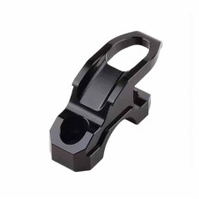 Motorcycle CNC 22mm Helmet Hook Luggage Bag Hook Holder For Kawasaki Z900 Z900RS Z800 Z1000 Black