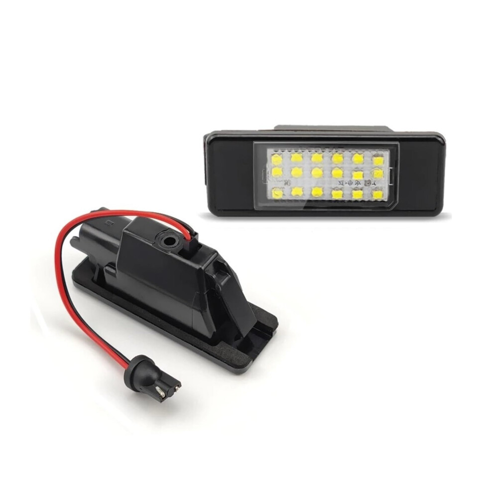 Led License Plate 2Pcs Plugandplay Waterproof For Nissan Xtrail Qashqai Pathfinder Juke Nv200 Light 9001264363680