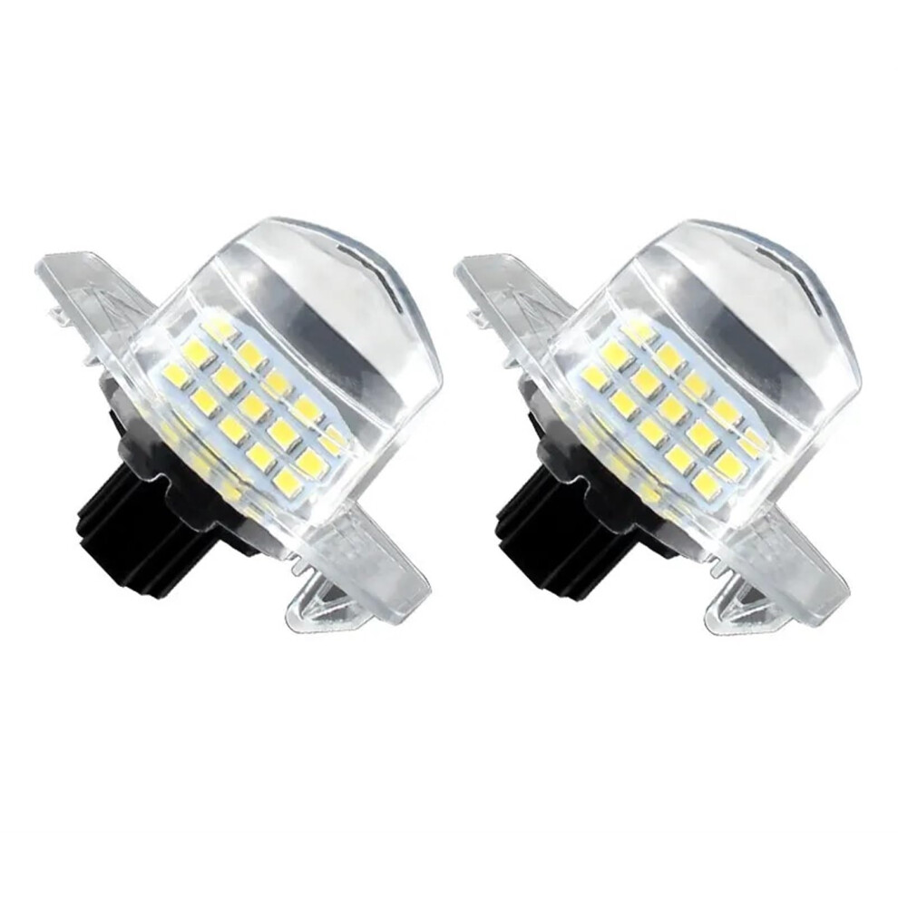 Led License Plate 12V Error For Honda Crv Odyssey Jazz Stream 2Pcs Light/White 9119770203977