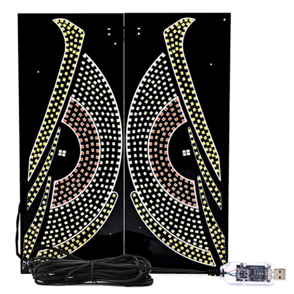 Led Car Windshield Display With Animated Multimode Devil Eyes Usb Powered For Cars And Suvs Light 9001264364694
