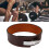 Bodybuilding-Kniebeugengürtel, Leder, 12