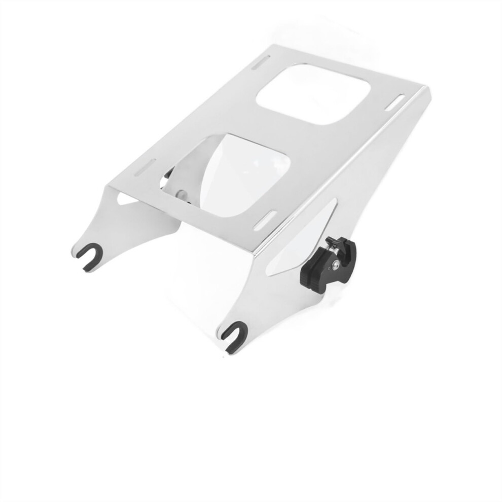 Motorcycle Tour Pack Luggage Rack Detachable Load For Harley Touring Road King Flhr Flhx Silver 9339159742204