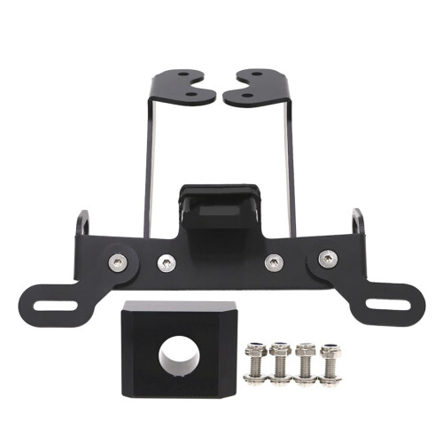 Motorcycle Tail Light Holder Adjustable License Plate Tail Lamp Holder Rear Bracket 1720