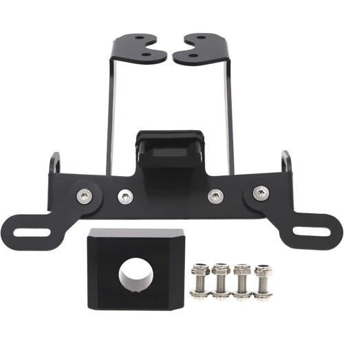 Motorcycle Tail Light Holder Adjustable License Plate Tail Lamp Holder Rear Bracket 1720 2